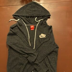 Women’s hooded light cotton Nike jacket